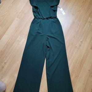 Calvin Klein Green Jumpsuit Size 10